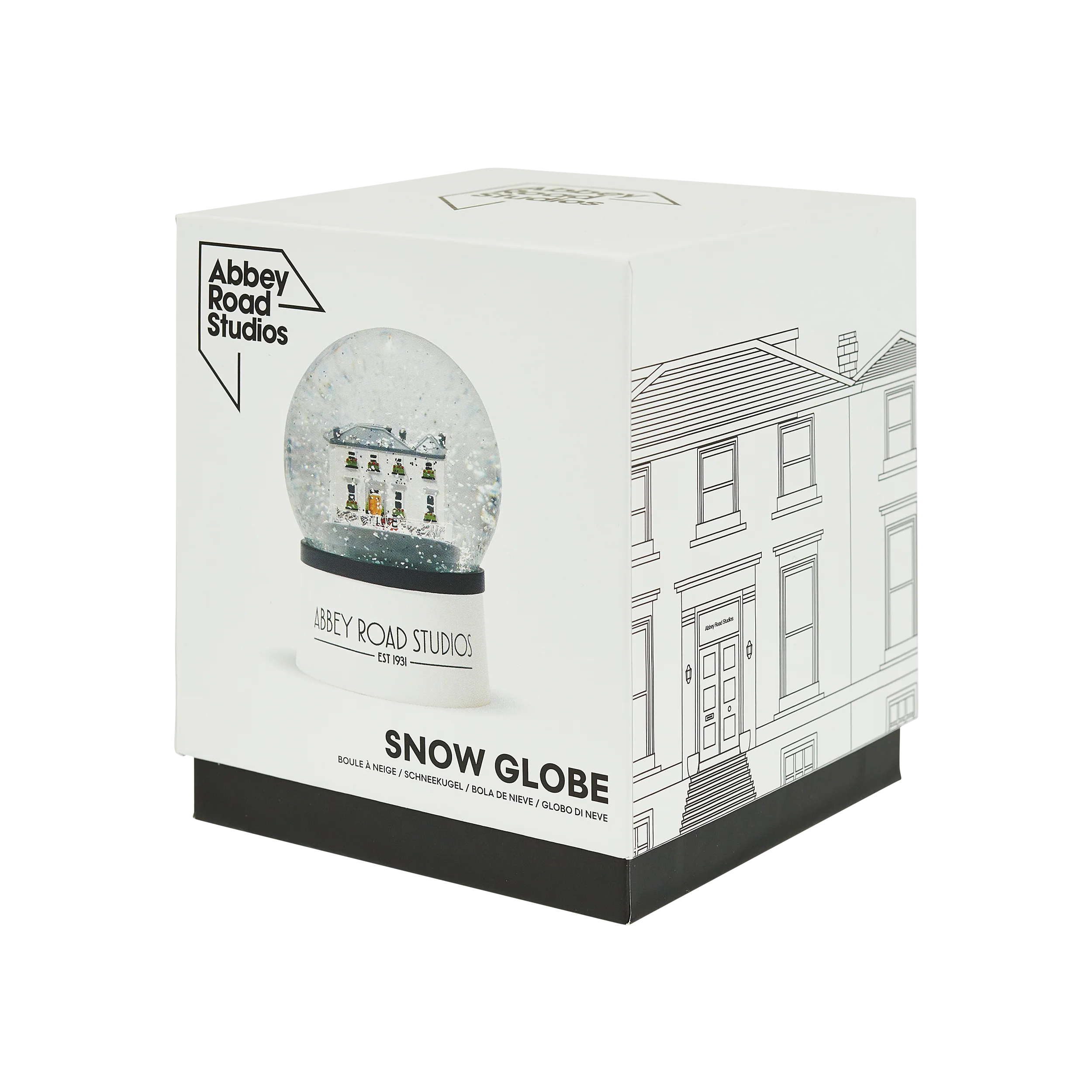Abbey Road House Snow Globe