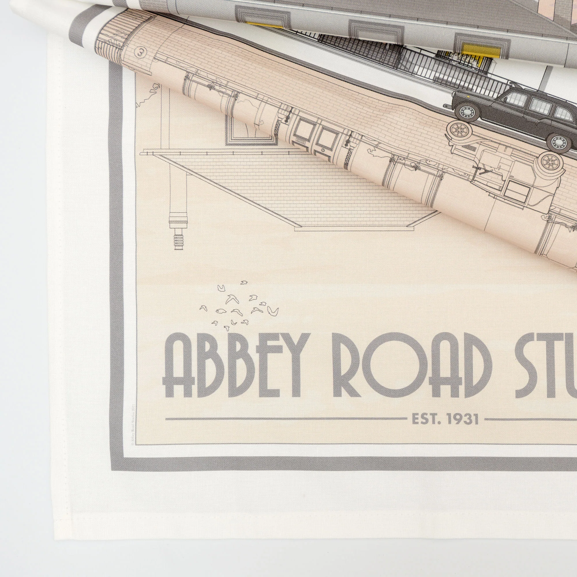 Abbey Road Studios Established 1931 Tea Towel - Image 3