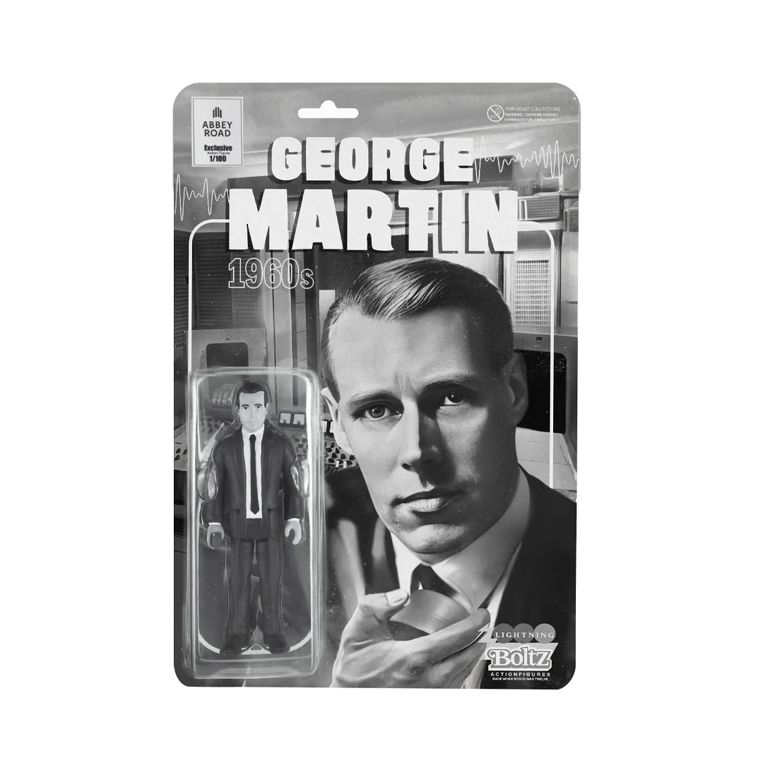 George Martin Black and White 1960s Action Figure Limited Edition