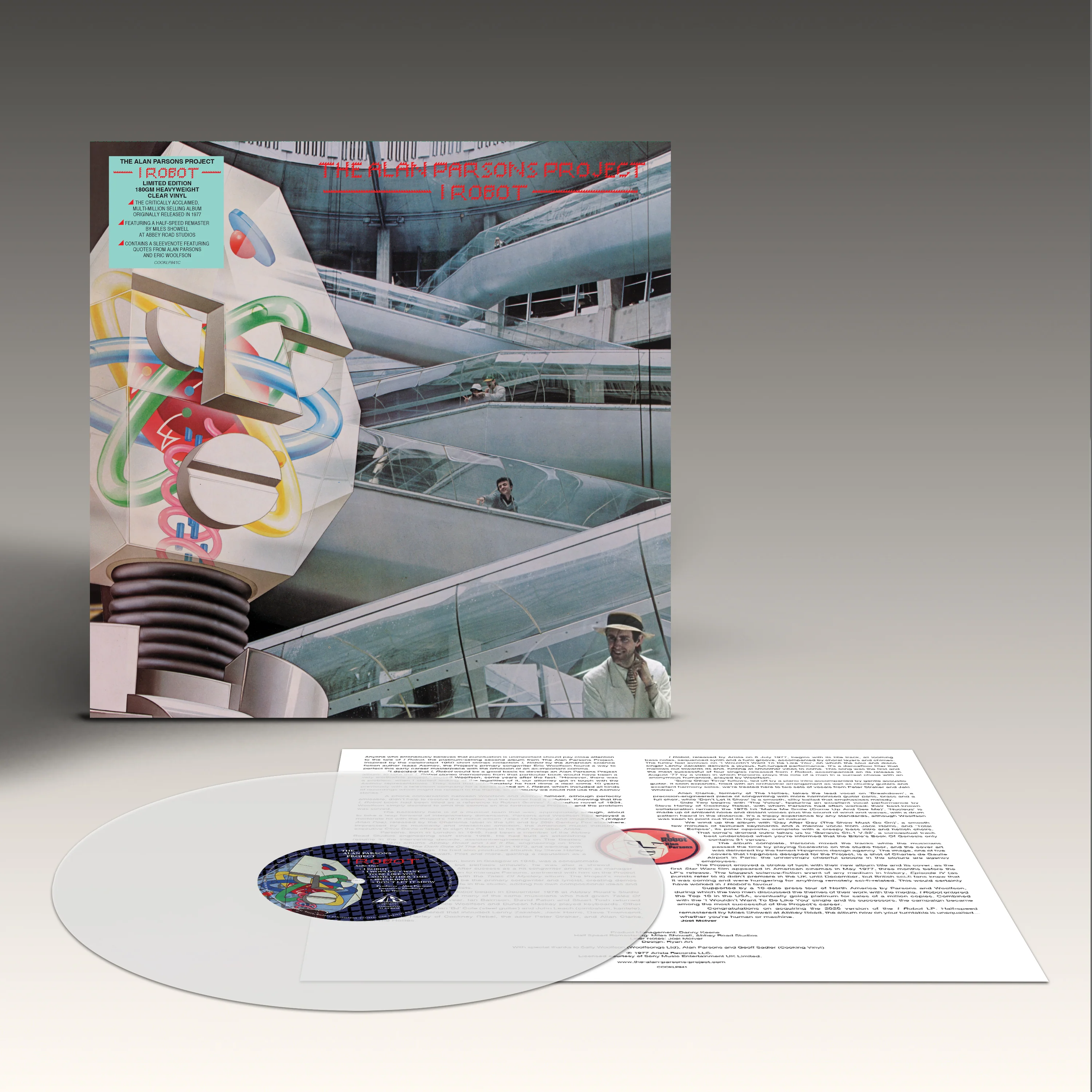 I Robot (Half-Speed Remaster): Clear Vinyl LP
