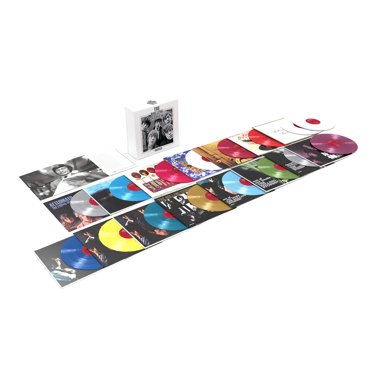 The Rolling Stones In Mono: Colour Vinyl 16LP Box Set