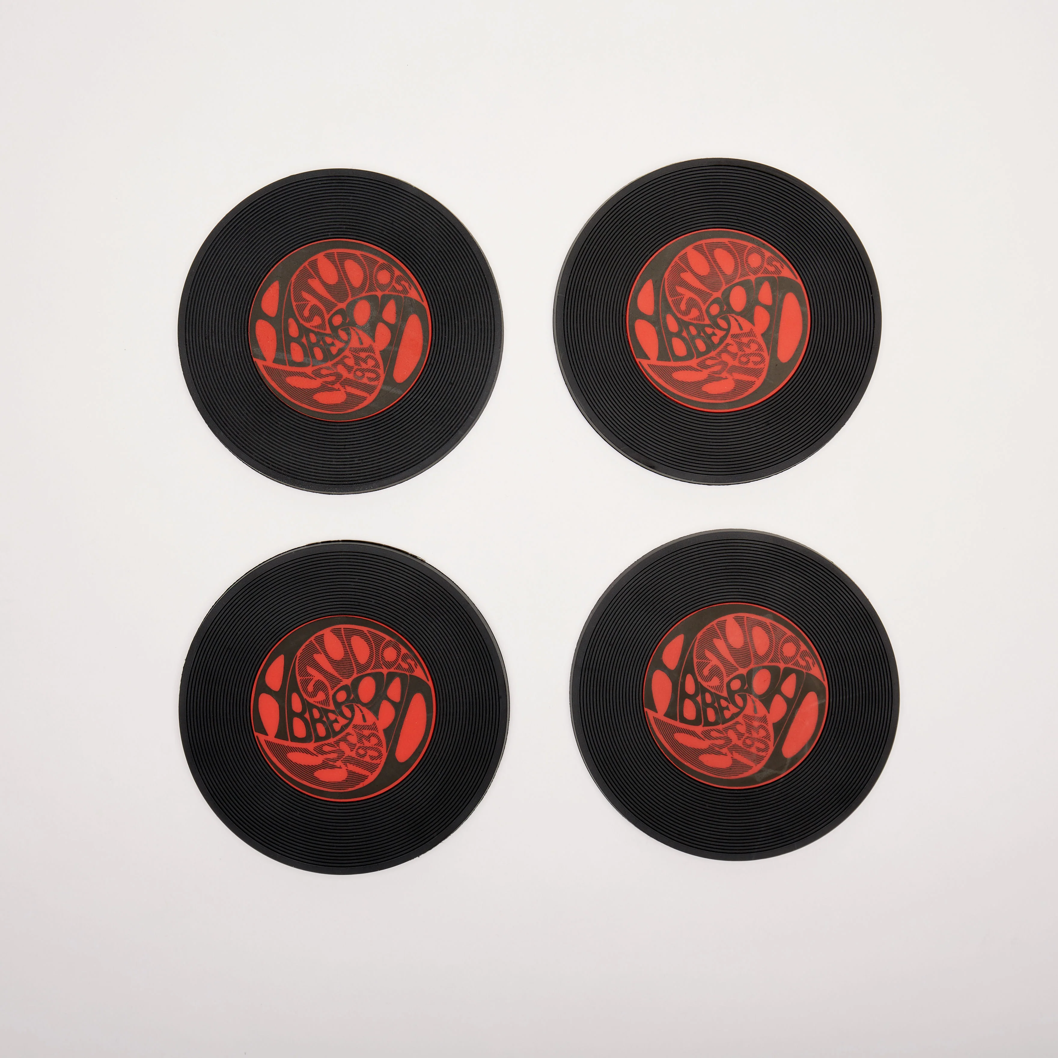 Vintage Logo Coaster Set