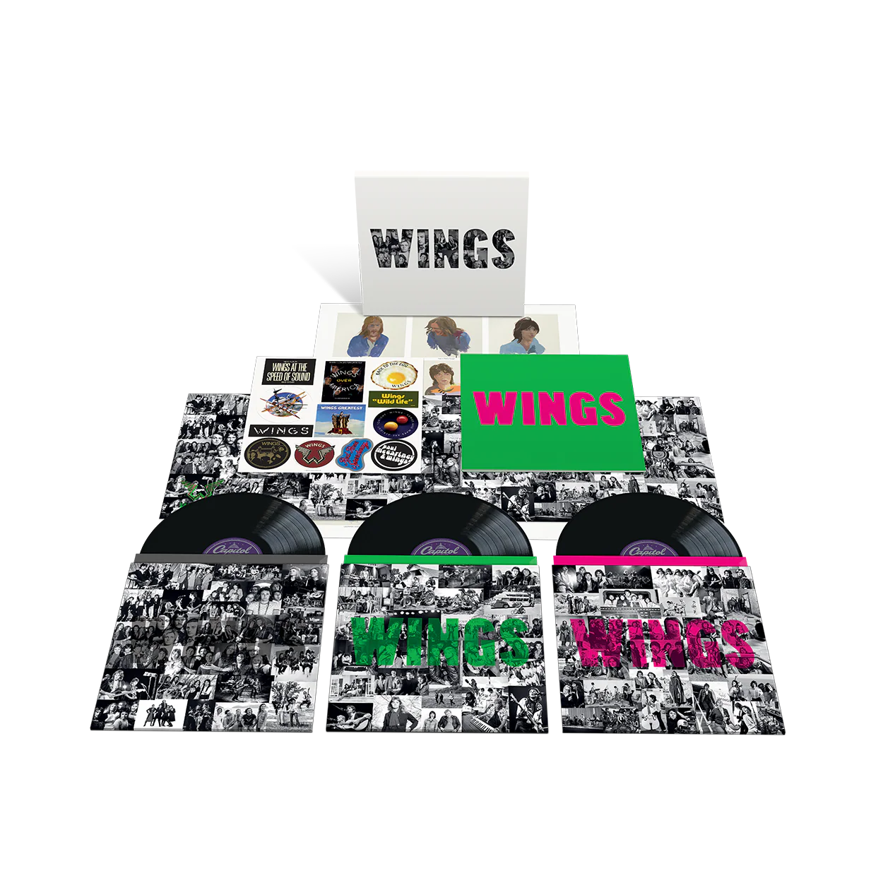 WINGS - 3LP Limited Edition Collection